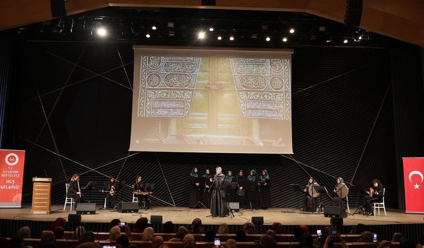 Müftülükten Gazze yararına tasavvuf musikisi konseri