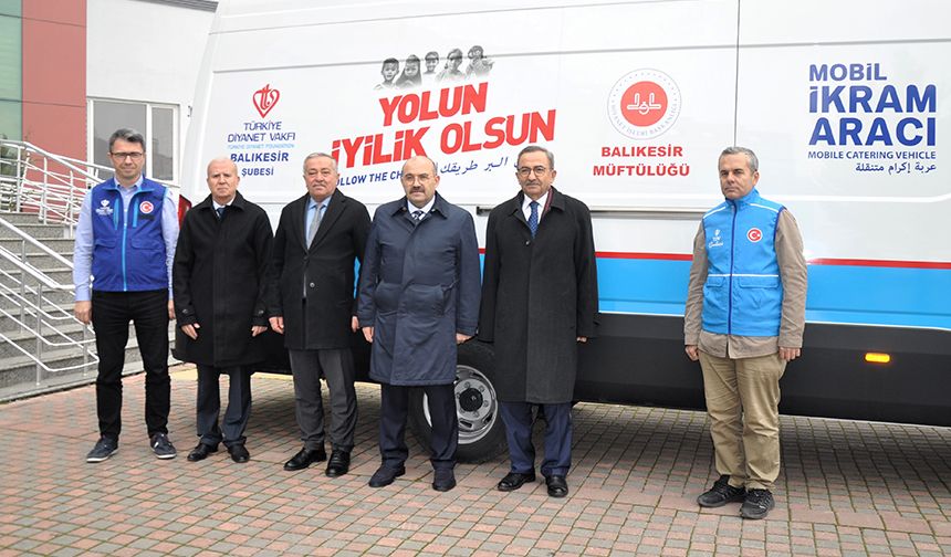Balıkesir'de Mobil İkram Aracı hizmete alındı