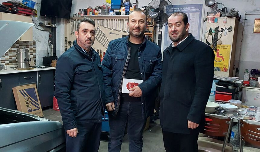 Müftülükten sanayi esnafına ziyaret