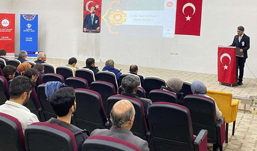 Çıldır'da Hz. Peygamber anlatıldı