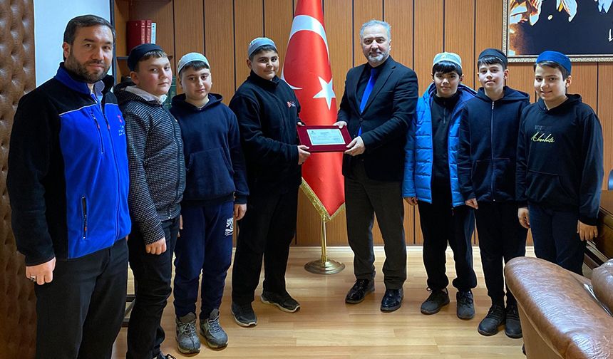 İnşaatı devam eden kursları için bağışta bulundular