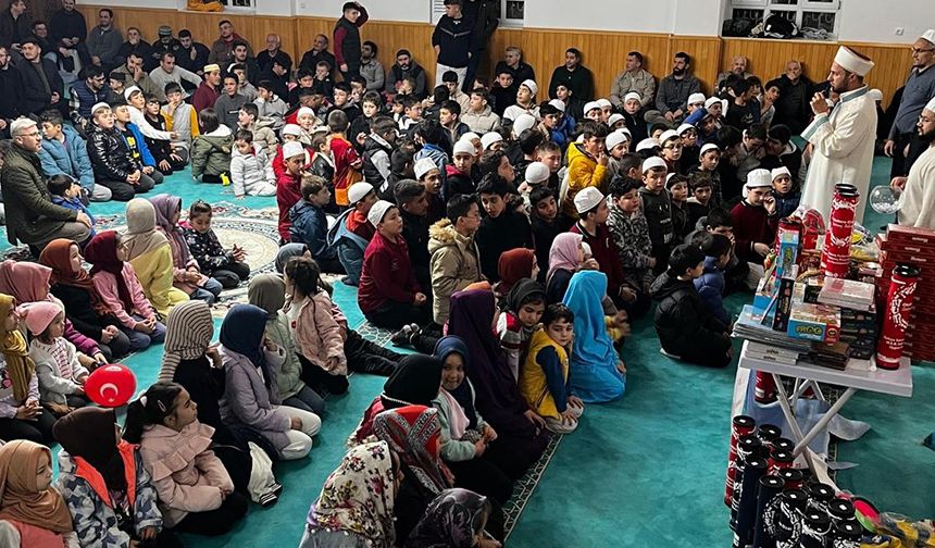 Serinhisar'da "Cami–Çocuk Buluşması" düzenlendi