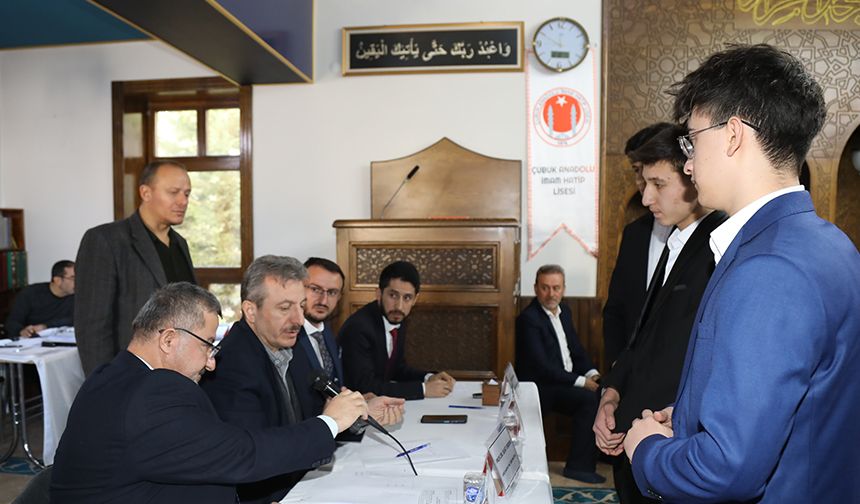 "Genç Bilaller Ezan Okuma Yarışması"nın Ankara finali yapıldı
