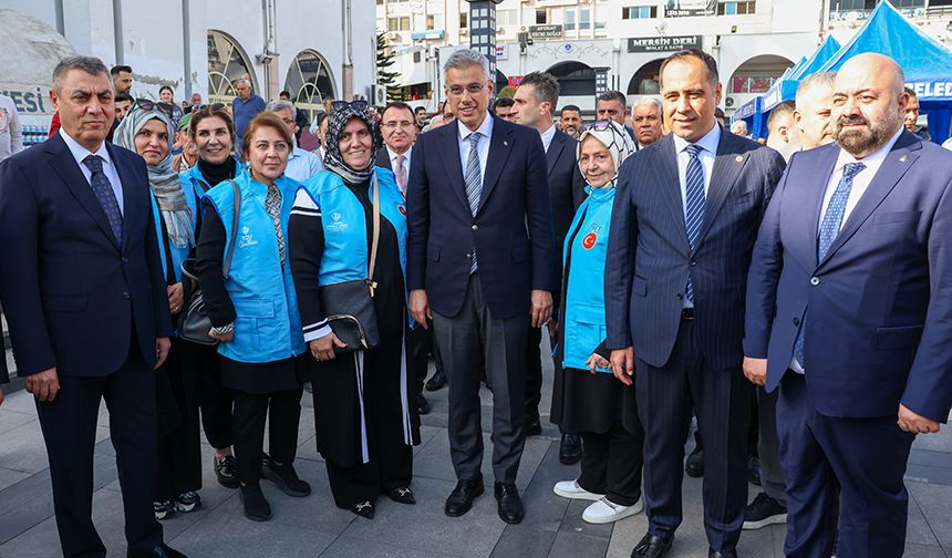 Bakan Memişoğlu'ndan müftülük kermesine destek
