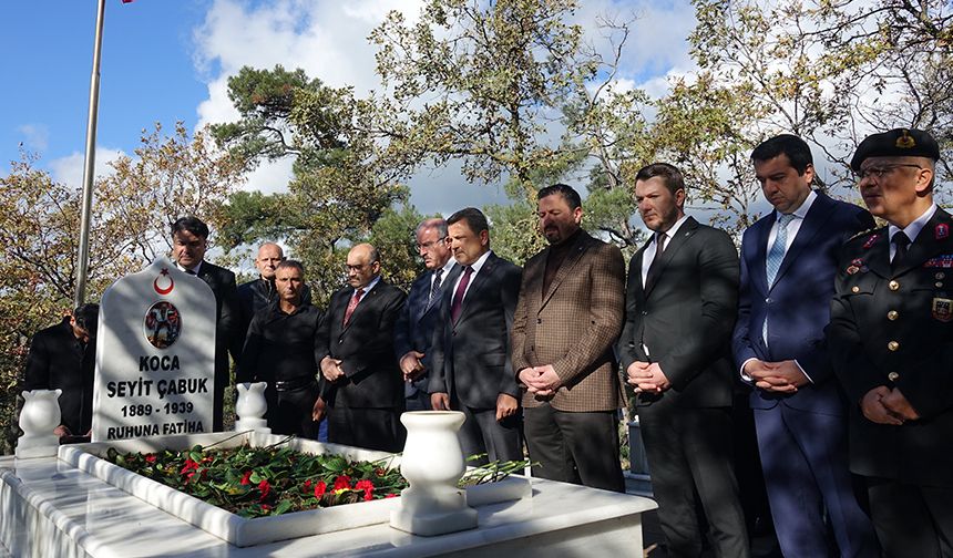 Çanakkale Savaşı kahramanı Seyit Onbaşı vefatının 86'ncı yılında dualarla anıldı