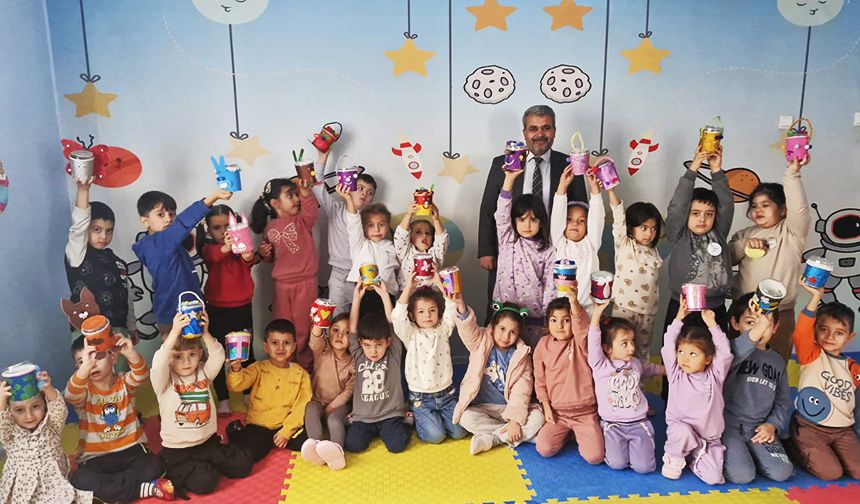 Seyitgazili miniklerden Gazze'ye destek