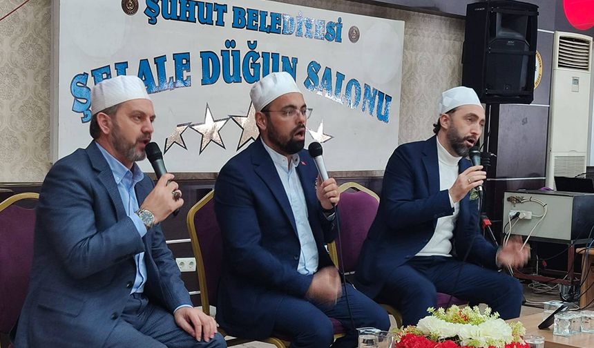 Şuhut'ta "Kur’an-ı Kerim Ziyafeti" düzenlendi