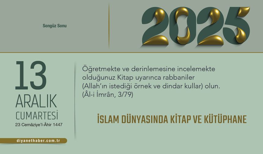 İslam Dünyasında Kitap ve Kütüphane