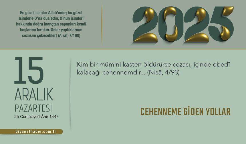 Cehenneme Giden Yollar