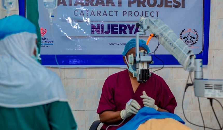 TDV,  Nijerya'da 300 kişinin katarakt ameliyatını yaptırdı