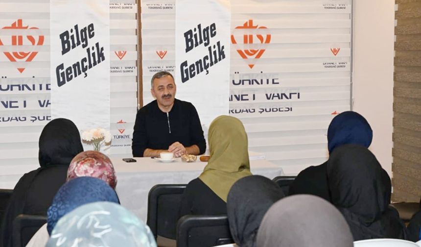 Emniyet Müdürü Turanlı, Bilge Gençlikle buluştu