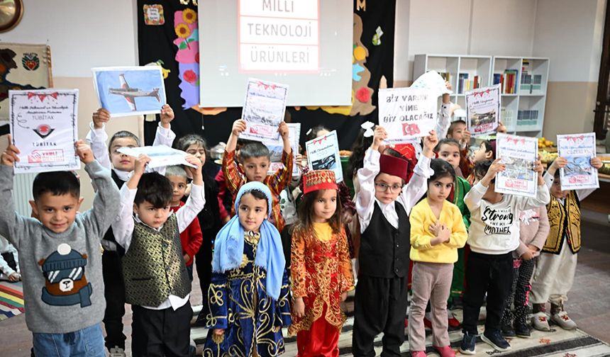 Malatya'da miniklerden yerli malı vurgusu