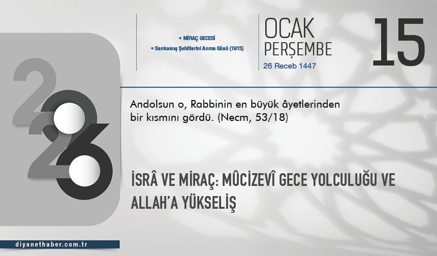 İsrâ Ve Miraç: Mûcizevî Gece Yolculuğu Ve Allah’a Yükseliş