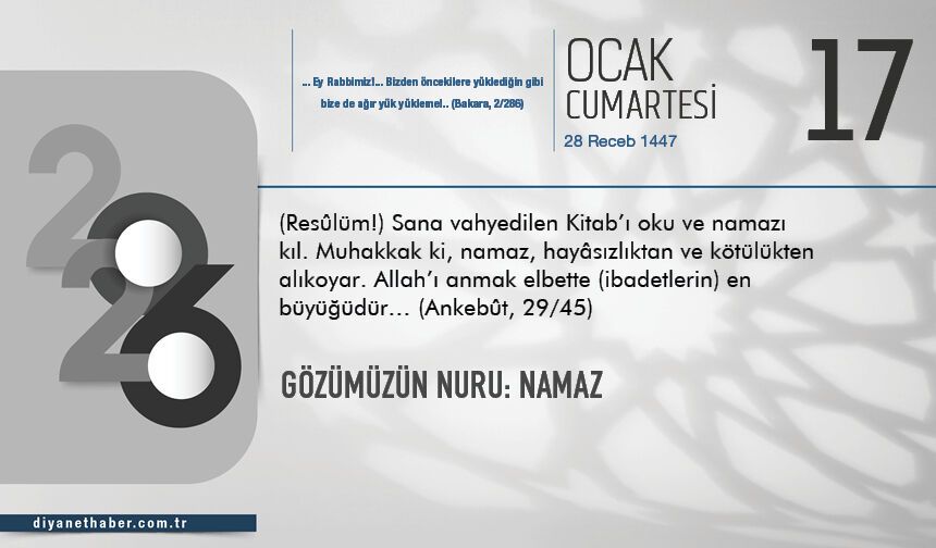 Gözümüzün Nuru: Namaz