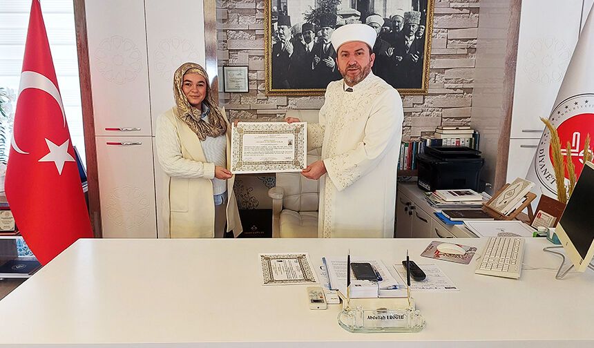 Müftülüğün "Mesajlaşma Hattı" hidayetine vesile oldu