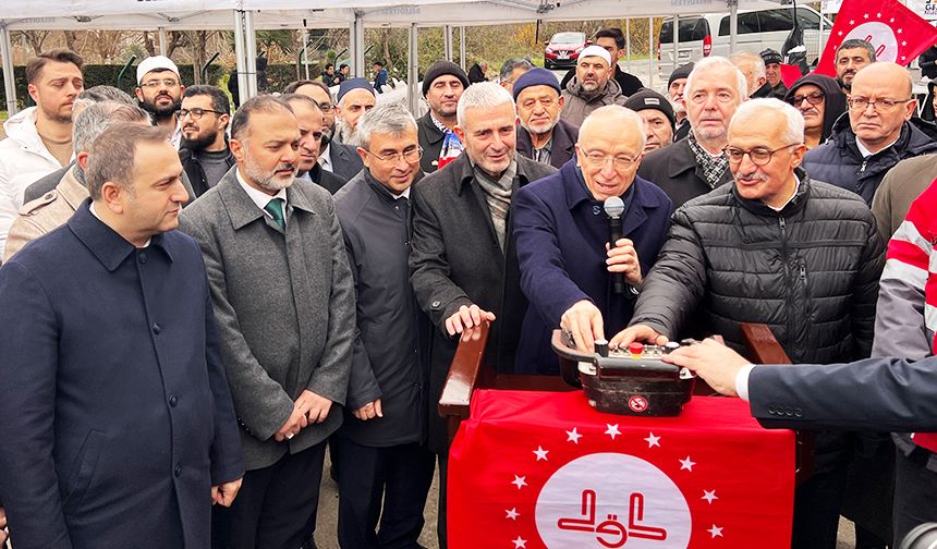 Eskihisar Dini Hizmetler Külliyesinin temeli atıldı