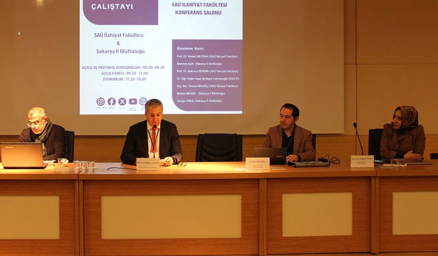 Sakarya'da "Manevi Danışmanlık ve Rehberlik Hizmetleri Çalıştayı" gerçekleştirildi