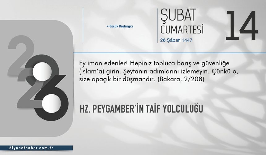 Hz. Peygamber’in Taif Yolculuğu