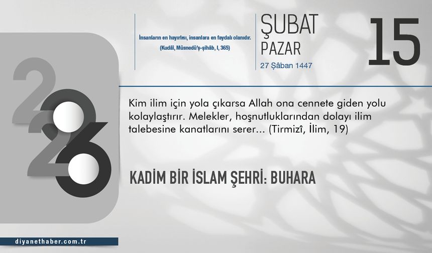 Kadim Bir İslam Şehri: Buhara