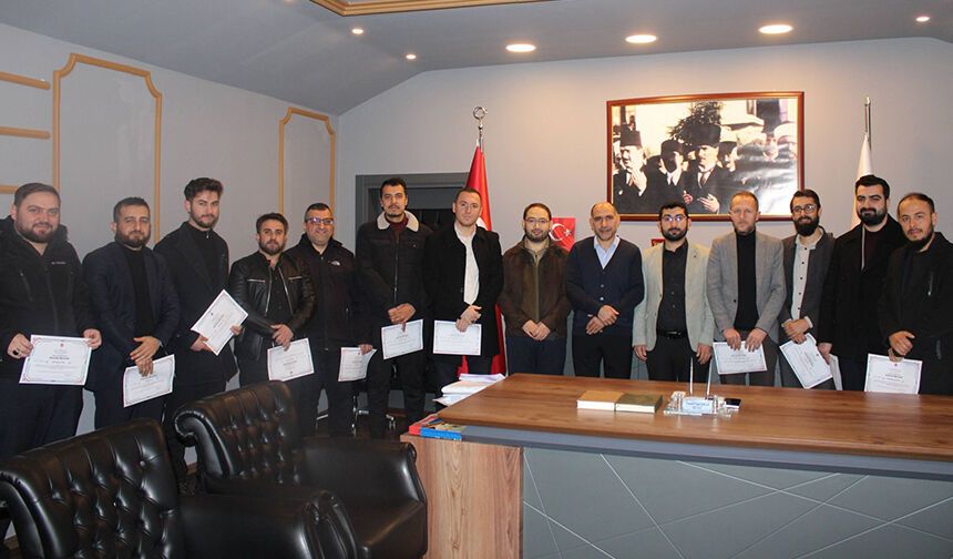 Seydikemer'de din görevlileri vaaz becerilerini geliştirdi