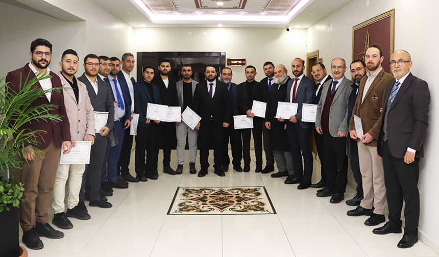 Sivas'ta "Talim ve Tashih-i Huruf Kursu" tamamlandı