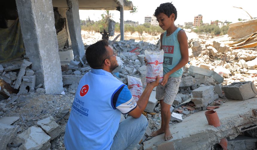 TDV'den Gazze'ye 42 milyon 600 bin dolarlık yardım