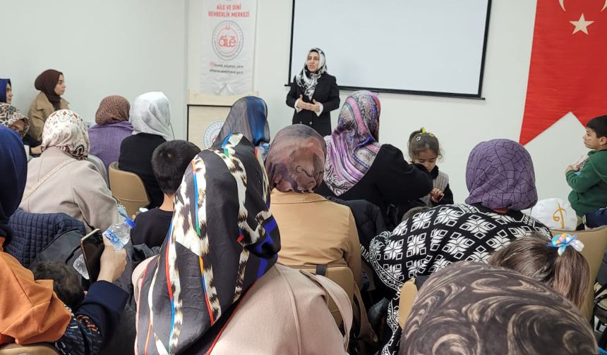Adıyaman'da anneler ve çocukları buluştu