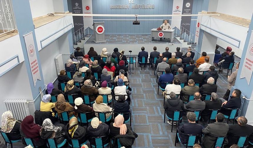 Bakırköy'de "Rahmet İklimi" konferansı