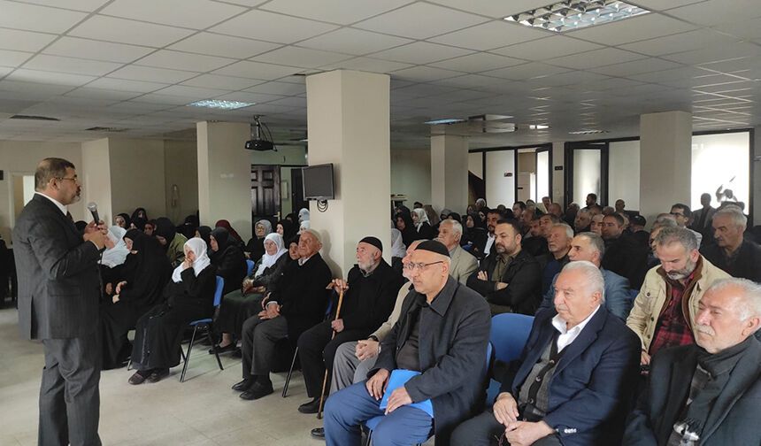Batman'da hacı adayları bilgilendirildi