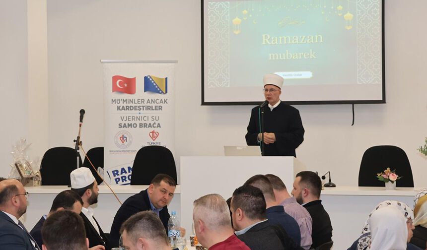 Bosna'da iftar sevinci paylaşıldı