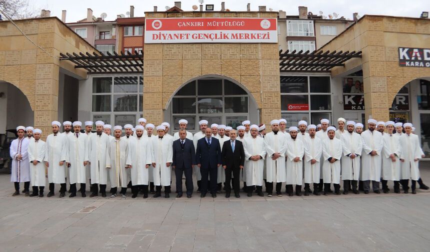 Çankırı'da aday din görevlileri göreve başladı