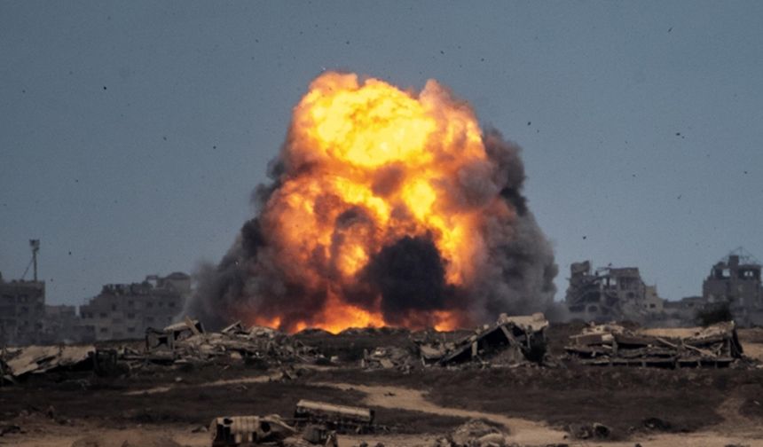 Gazze'ye hava ve topçu saldırıları düzenlendi