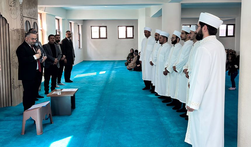 Hakkari'de aday din görevlileri göreve başladı