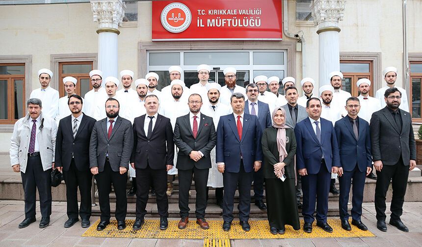 Kırıkkale'de aday din görevlileri göreve başladı