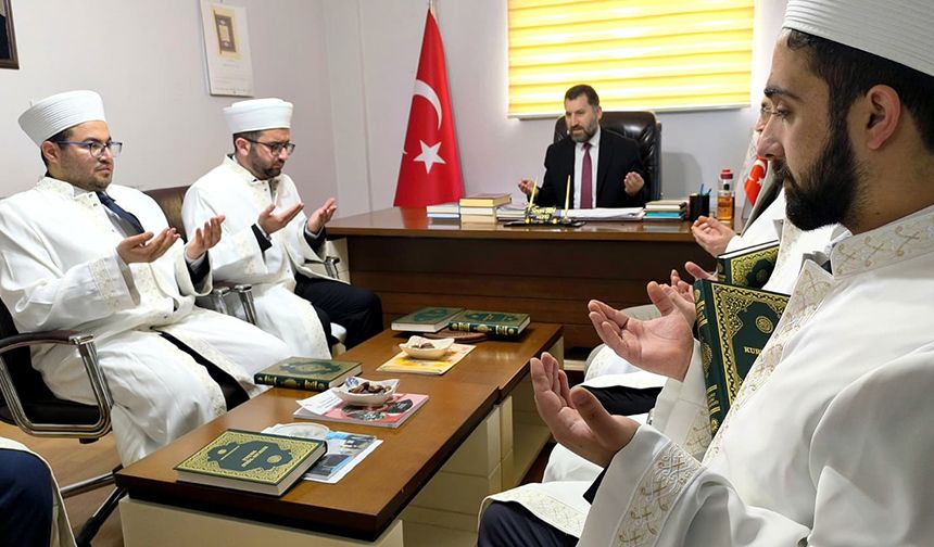 Malatya'da aday din görevlileri dualarla göreve başladı