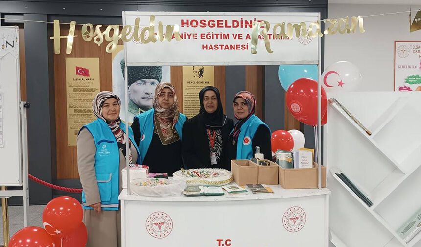 HASTANEDE RAMAZAN FARKINDALIĞI