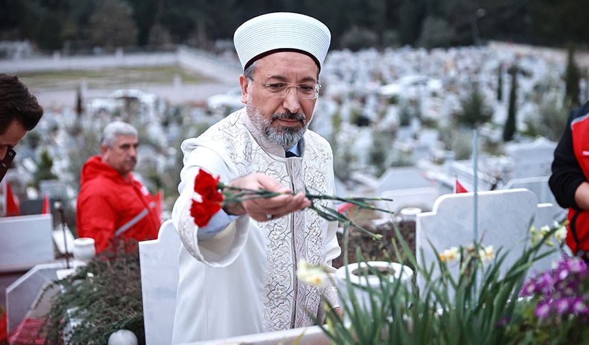 6 ŞUBAT DEPREM ŞEHİTLERİ ANILDI