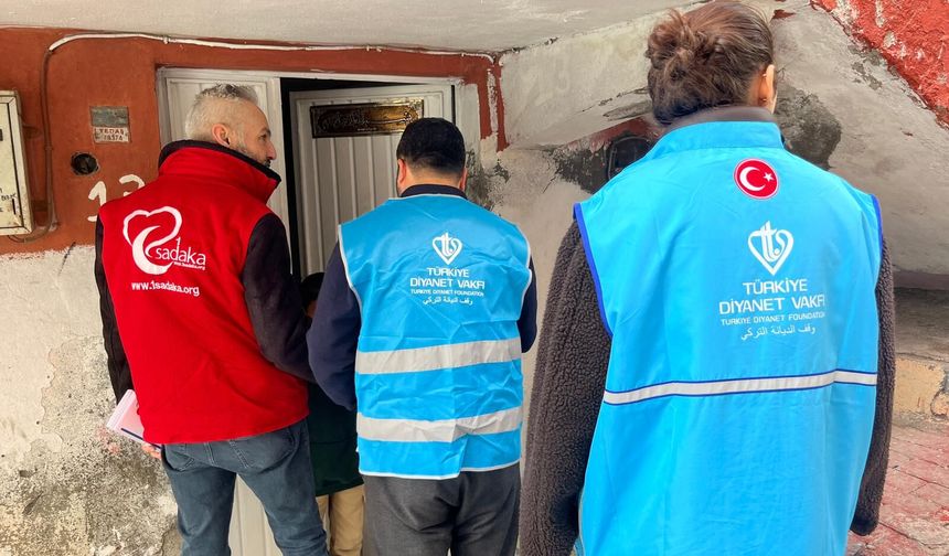 Şanlıurfa'da 200 aileye nakdi yardım ulaştırıldı