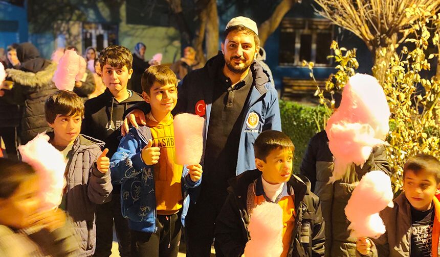 Tuşba'da "Pamuk Ellere Pamuk Şeker" etkinliği