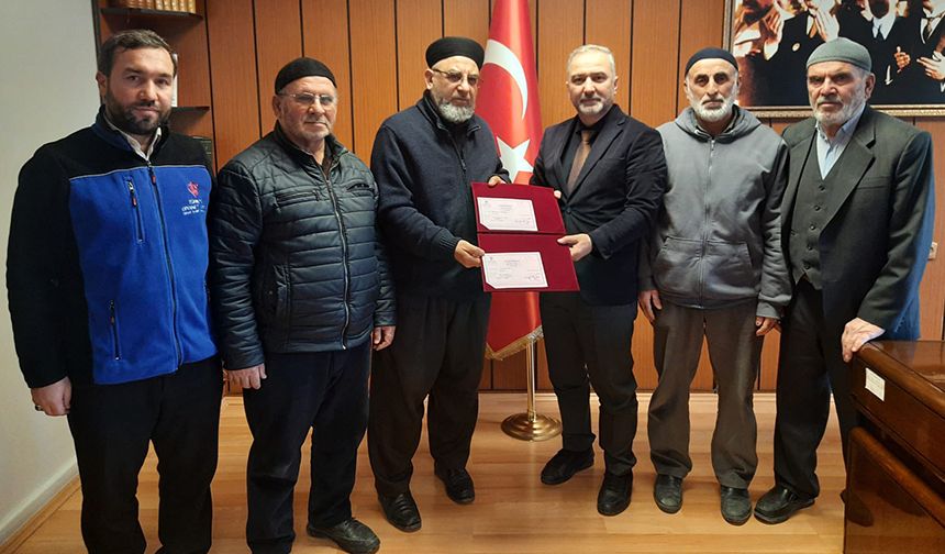 Cami cemaatinden Sudan ve Yemen'e bağış