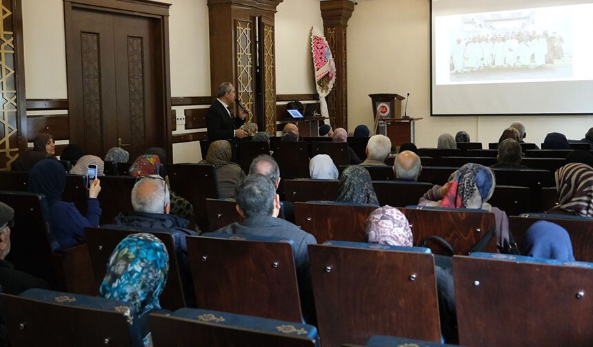 Şevval umresine gidecekler bilgilendirildi