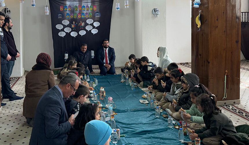 Ağın'da minikler 'Tekne Orucu' heyecanı yaşadı