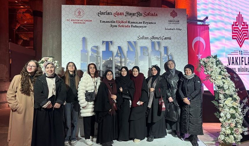 Öğrenciler Binbirdirek Sarnıcında iftarda buluşuyor