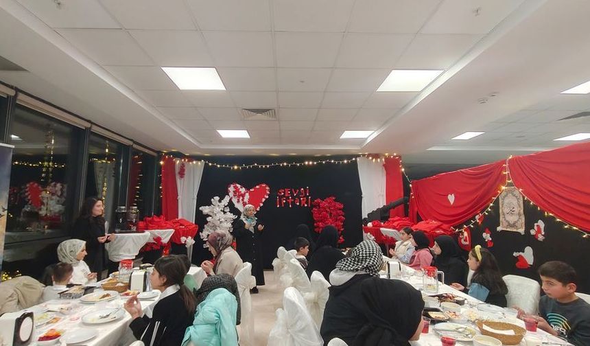 Göçmen vatandaşlar sevgi iftarında buluştu