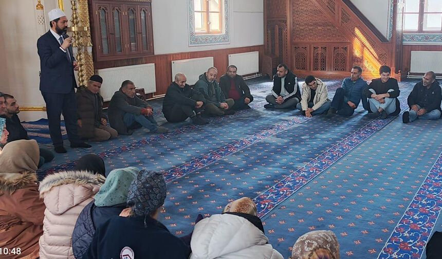 Aziziye'de engelli bireyler camide buluştu