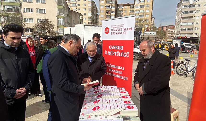 Çankırı'da müftülük bağımlılığa dikkat çekti