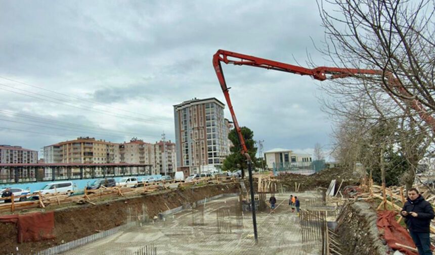 Görele’de Müftülük hizmet binasının temeli dualarla atıldı