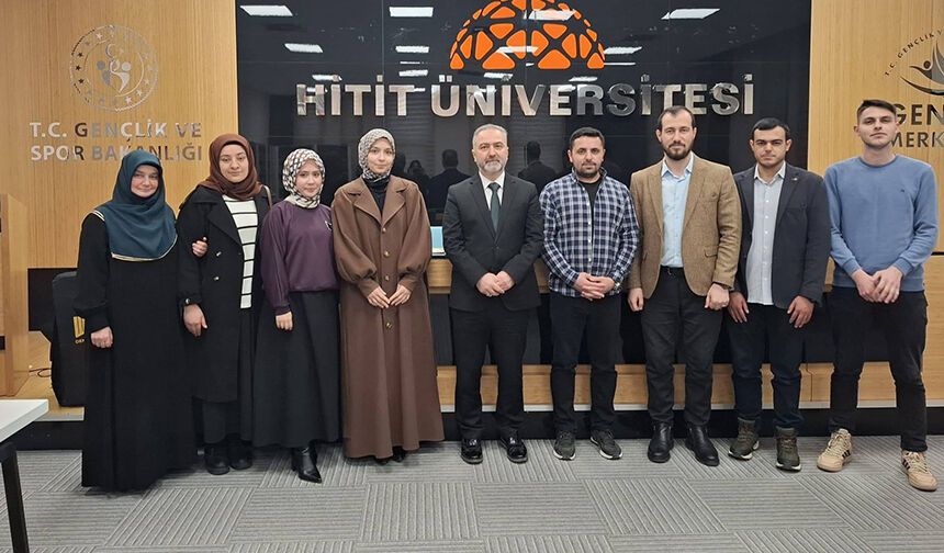 Hitit Üniversitesi Diyanet Genç Ofis’te Kur’an sohbetleri sürüyor