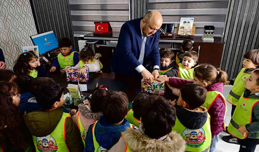 Ulaş'ta minikler Filistin için umut oldu