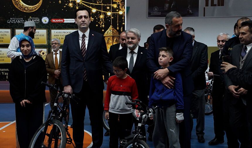 İslahiye'de çocuklar ödüllendirildi